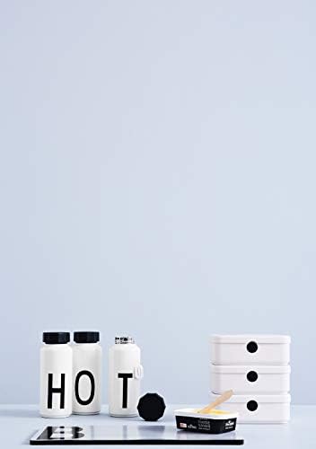 Дизајн Писма Лични Термо/Изолирани Шише (Бел) - X - BPA-free двојно ѕидови вакуум, нерѓосувачки Челик, Нордиските дизајн, Чува Ладно,