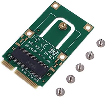 Мини PCI-E да м2 Адаптер Конвертор Експанзија Картичка м2 Копче за Е Интерфејс за м2 кабел