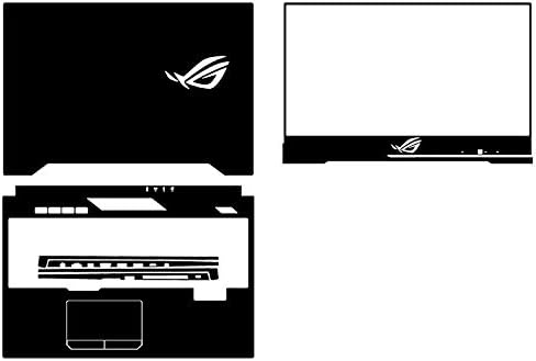 Посебни Лаптоп Црна Карбонски Влакна Винил Кожата Налепници Покритие за Asus РОГ Strix Херој II GL504GV GL504GW GL504 GL504GM GL504GS
