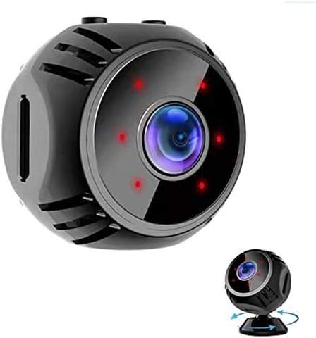 RONGXI HD Мини Шпион Камера, Full HD 1080P Мини Камера WIF Мали Камери Магнетни Вшмукување Ноќ Визија за Безбедност на Паметни Дома