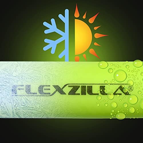 Flexzilla Воздух Црева со ColorConnex Индустриски Тип D Спојка и Приклучокот, а во 1/4. x 50 ft, Тешки, Лесни, Хибридни, ZillaGreen