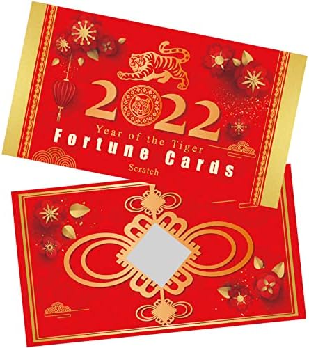 40 Брои 2022 Кинеската Нова Година Нула исклучување Среќа Картички Година на Тигар Партија Игри на Среќа Услуги за Лунарната Нова