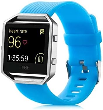 Arroker Меки Силиконски Замена Спорт Врвка за Зглоб Бенд Додаток за Fitbit Блаже Tracker Smart Watch (Не Tracker, Само Бендови) (Мали
