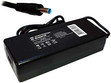 Power4Laptops AC Адаптер за Лаптоп Конектор за Напојување Компатибилен со HP Знак 15-dc1009nj