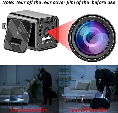 Скриена Камера Полначот Шпион Камера USB Полнач за Скриена Камера Nanny Скриени Камери Шпион Камера Full HD 1080p 64GB SD Картичка