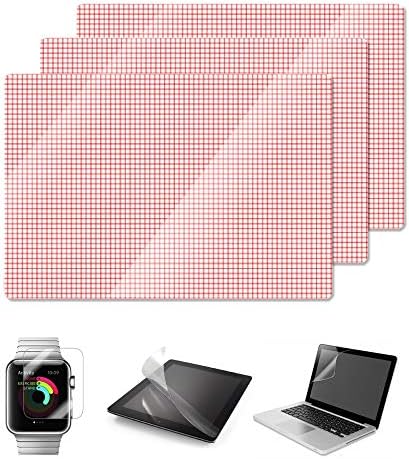 ШТИТ во ЦРВЕНА боја на Универзална Екран Заштитник 13 за Таблет компјутер, паметен Телефон, и многу Повеќе. Ултра-Тенок Висока Дефиниција