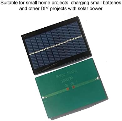 Соларен Панел 1W 5V DIY Проекти Поликристални Силикон Епоксидна Соларни ќелии Panel
