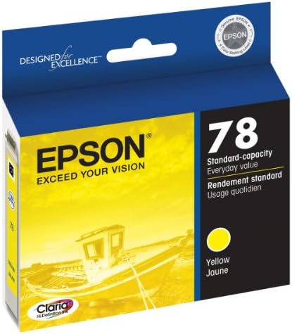 EPSON T078 Claria Hi-Дефиниција Мастило Стандарден Капацитет 5 Color Кертриџ Комбо Pack (T078920) за да одберете Epson Уметничките