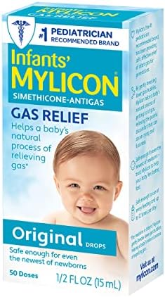 Mylicon Гас Олеснување Капки за мали Деца и на Бебиња, Оригинална Формула, 0.5 Течност Унца