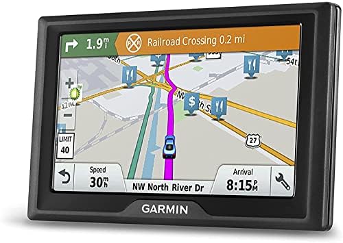 Garmin Вози 61 LM 6 GPS Navigator 010-N1679-0B со Возачот Сигнали - Црна (Продолжува)