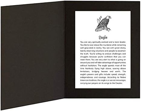 Орел со Енергија Животински Порака во 5x7 Слика Папка Рамка