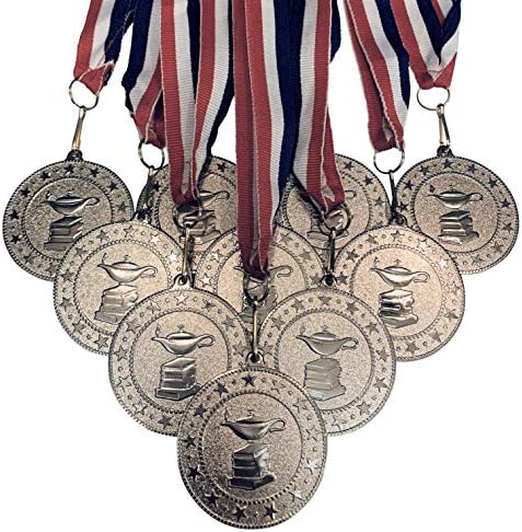 Експрес Медали Различни 10 Парчиња Стилови на Училишните Доделување Медали со Вратот Панделки Трофеј Награда Награда Подарок