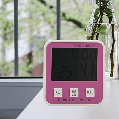 FENXIXI Дигитални LCD Термометар Hygrometer Електронски Температура Влажност Метар Затворен Тестер за Аларм