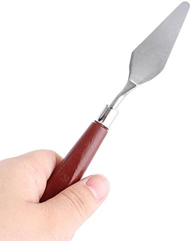 5-Парче Сликарство Нож Set – Разноврсна Нерѓосувачки Челик и Дрво Палета Нож во Собата за Мешање на Бои, Дебелина, Боја Апликации