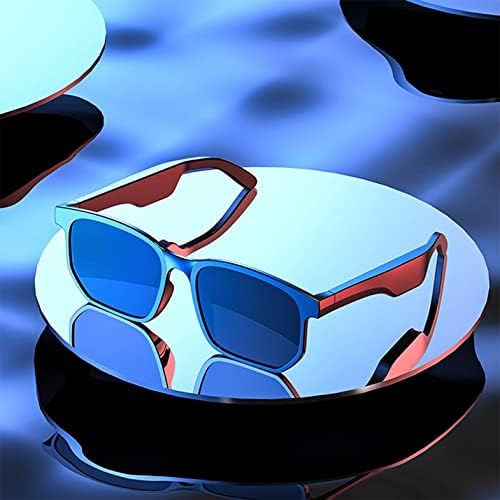Паметни Очила за Коскена Спроводливост Безжична BT 5.0 Hands-Free Повикување на Музички Аудио Спорт Слушалки Eyewear -Сини Очила