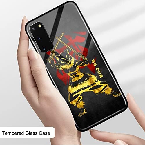 Злато Демонот Slayer Аниме Телефон Случај за Samsung Белешка 20 Hashibira Inosuke Телефон Маска