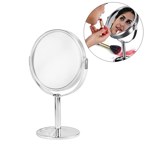 Огледало Суета Шминка Огледало Двострани Вртливата Суета Огледало Зголемување Шминка Стои Огледало Tabletop Суета Огледало