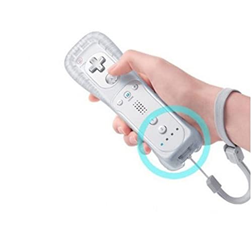 Издржливи Движење Плус Адаптер Случај Сензор Прилог Компатибилен со Nintendo Wii Remote Силикони Заштитни Случај ï¼ˆWhiteï¼‰