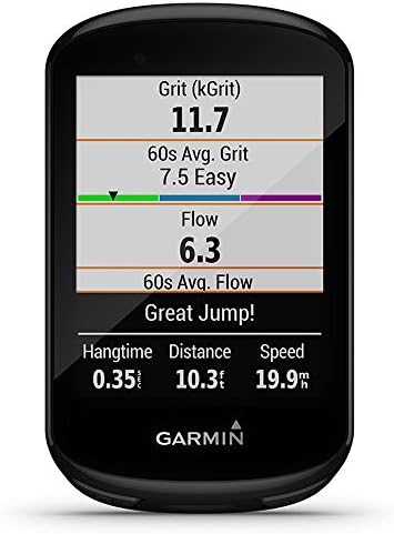 Garmin Edge 830 GPS Велосипед Компјутер Пакет со Заштитна Силиконска Случај (Бела) & HD Калено Стакло Екран Заштитници (x2) | екран