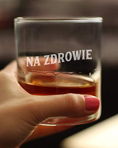 Na Zdrowie - полски Овации - Виски Карпи Стакло - Симпатична Полска Тематските Подароци или Партија Оркестарот на Жените и Мажите