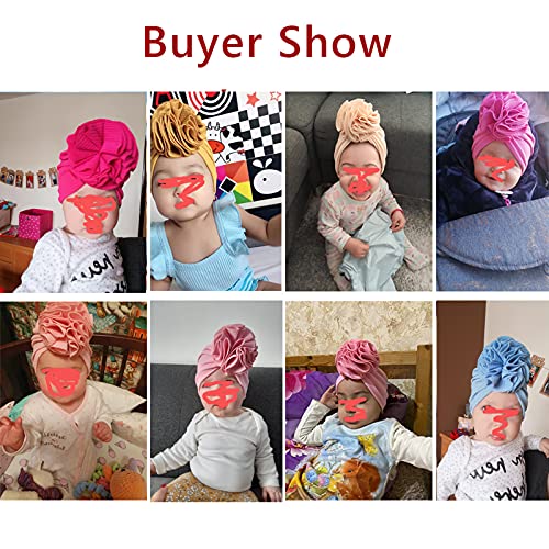5 Компјутери Бебе Девојки Headbands Најлон Hairbands со Меки Лакови Ластичињата Бебе во Болница Шапка Новороденче Turban Headwrap