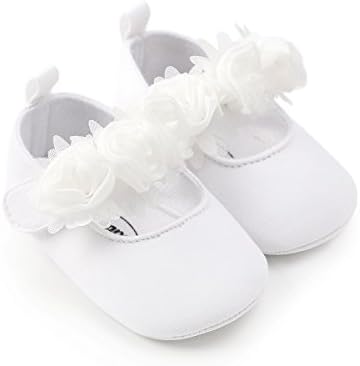 HsdsBebe 2 парчиња/Set Новородено Бебе Девојка, Принцезата Мери Џејн Чевли Дете Доенче венчаница Рамни Чевли со Слободни Headband
