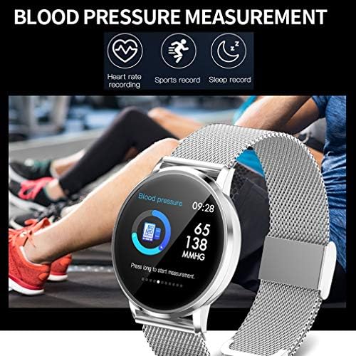 Екран во боја Smart Watch,IP68 Водоотпорен Фитнес Тракер отчукувањата на Срцето Следење на Крвниот Притисок Монитор,Bluetooth Smartwatch