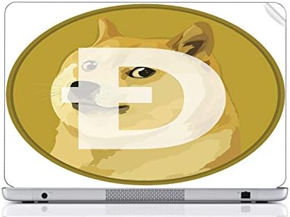MWCustoms Лаптоп Винил Decal Налепница на Кожата Печати Dogecoin се вклопува географска Ширина E6430u