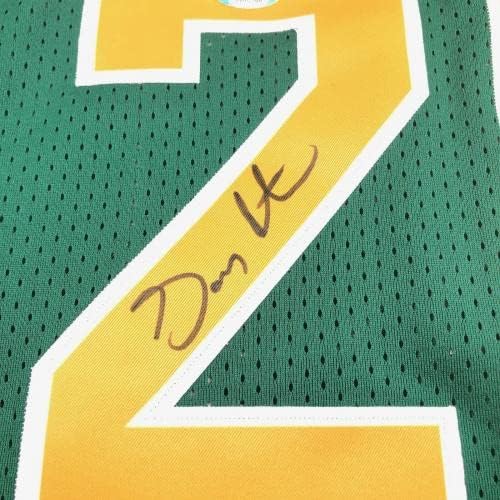 Гери Payton потпишан дрес PSA/ДНК Сиетл Supersonics Autographed - Autographed НБА Дресови