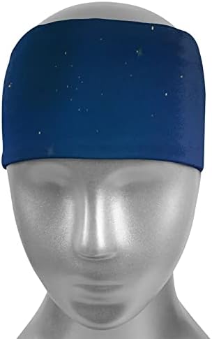 Маглина и Галаксии во Вселената Спортски Headband Sweatband за Мажи/Жени Тока Пот Headband Влага Wicking Еластична Hairband Не се