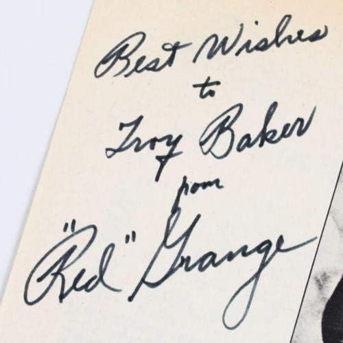 Црвено Grange Потпишан Списание Страница Мечки – ГРБ JSA - Autographed МАК Списанија