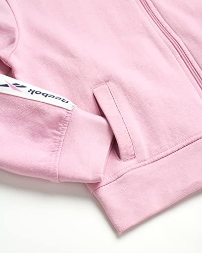 Reebok Девојки Мода Качулка Sweatshirt – Руно Pullover или Zip Качулка Sweatshirt (7-16)