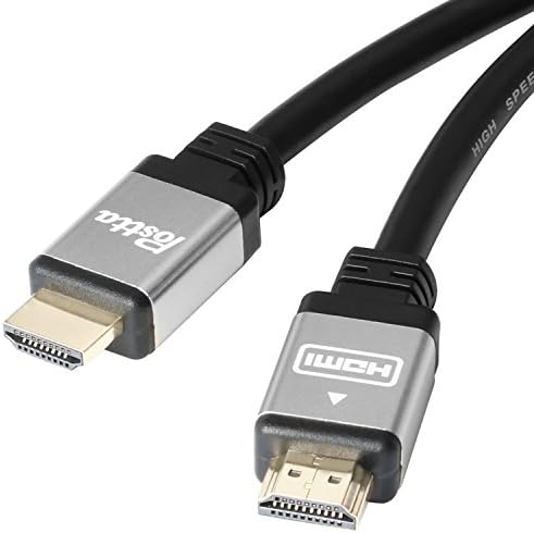 Postta HDMI Кабел(20 Стапки) HDMI 2.0 V Поддршка 4K 2160P,1080P,3D,Аудио Врати и Ethernet - 1 Pack(Сив)