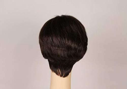 Freeda Европската човечка коса перика - Линда Темно Кафеава боја Големина M