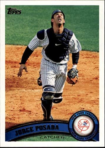 2011 Topps 520 Хорхе Посада NM-МТ Yankees