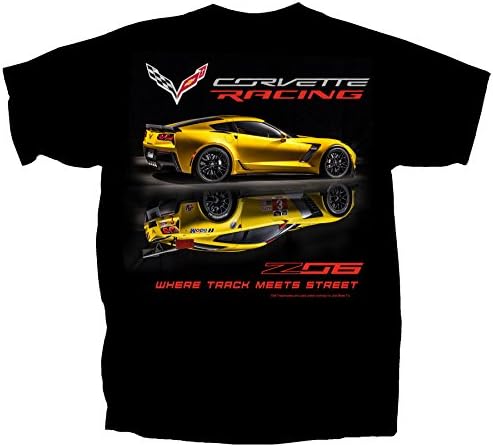 Џо Удар Мажите Corvette C7 Z06 Песна се Среќава на Улица, T-Shirt