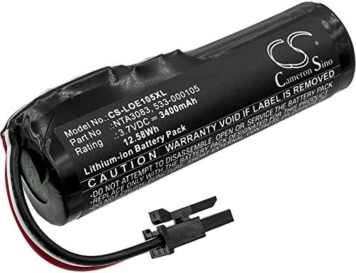 Батеријата Компатибилен со Logitech S-0012, UE Бум (3400mAh)
