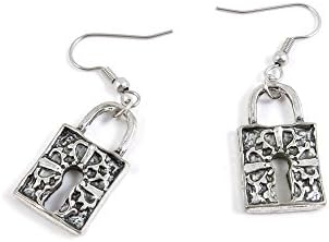 100 Парови Накит Одлуки Антички Сребрен Тон Earring Материјали Куки Наоди Шарм D7DX1 Резба Кодот