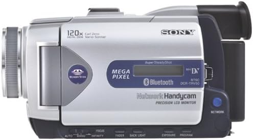 Sony DCRTRV50 MiniDV Дигитална видео камера w/ од 3,5 LCD екран на Допир Панел, Мега Пиксели Видео/ Сепак, Memory Stick & Мрежа Способност