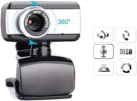 Ablita HD Камера, 480P Стриминг Веб-Камера со Микрофони веб Камера за Игри Размената на Десктоп Видео Повик за Снимање Конференции