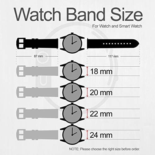 CA0187 Египетскиот Ковчег Текстови Кожа & Силикони Smart Watch Бенд Рака за рачен часовник Smartwatch Smart Watch Големина (22mm)