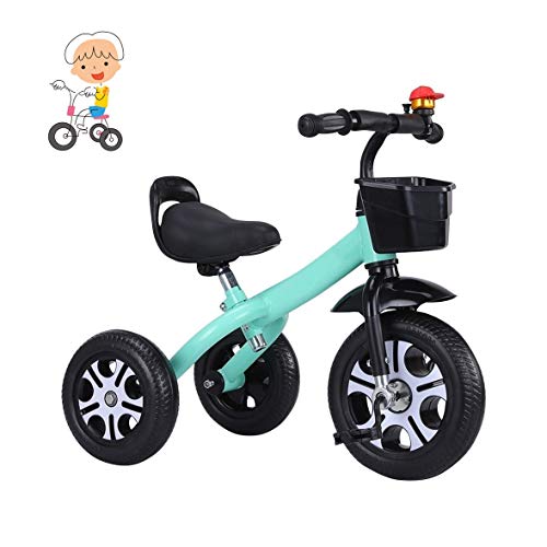 2-боја деца количка користење на tricycle за притисни бебе на велосипед за деца на 1-3-6-годишниот за tricycle за деца рака притисни