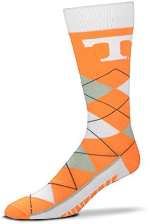 За Боси Нозе Мажи NCAA Argyle Постава Екипажот се Облекуваат Чорапи-1 Големина Одговара на Повеќето