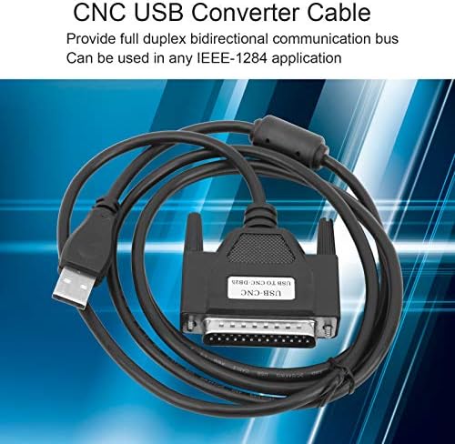 Tgoon Компјутер Поврзете Кабли, Лесно да го Инсталирате USB на Паралелни Конвертор-Кабел за Било IEEE‑1284 Апликација