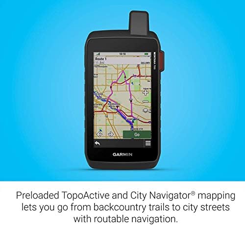 Garmin Монтана 700i Солиден GPS екран осетлив на допир Navigator со inReach Технологија со Вклучени Wearable4U Крајната Моќ Банка
