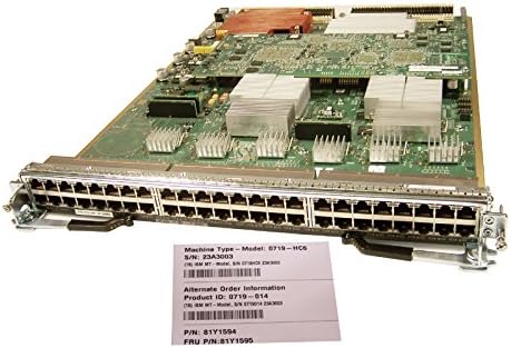IBM 0719-HC6 48-Port Gigabit Ethernet Линија Картичка 81Y1595