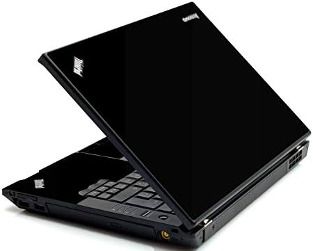 LidStyles Винил Заштита на Кожата Комплет Decal Налепница Компатибилен со Lenovo ThinkPad W520 (Црна)