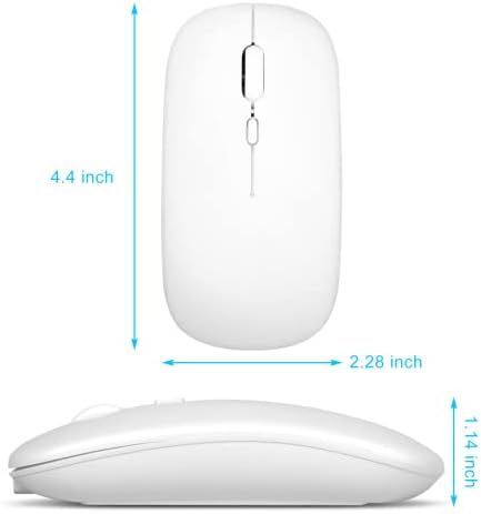 Bluetooth Глувчето, Батерија Безжичен Глушец за Амазон Fire HD 10 (2019) Bluetooth Безжична Глувчето Наменета за Лаптоп / PC / Mac