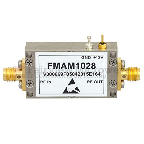Fairview Микробранова FMAM1028 0.7 dB НУ Ниско ниво на Бучава Засилувач Оперативниот од 1.2 GHz да 1.6 GHz со 40 dB Добивка, 12 dBm