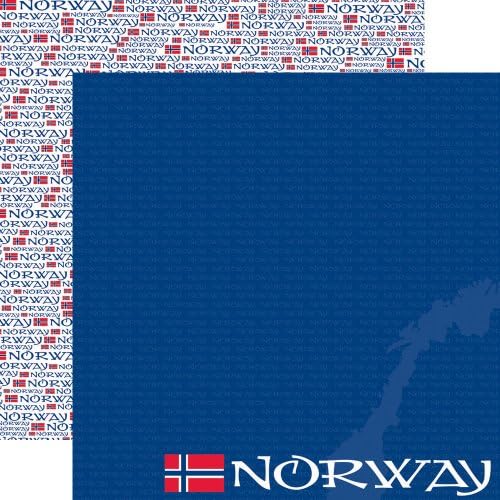 Се потсетиме Пасоши 12 од 12-Инчен Двојно Двострано Бележник Хартија, Норвешка